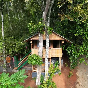 Fab - Bamboo Hut With Open Shower Guest house